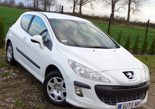 Peugeot 308 cena 7300 przebieg: 290000, rok produkcji 2009 z Międzyrzecz małe 211